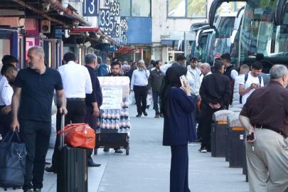 15 Temmuz Demokrasi Otogarı'nda bayram dönüşü yoğunluğu