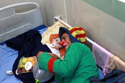 Albüm: Filistinli Gönüllüler, Gazze'de Kanser Hastası Çocuklara Moral Verdi