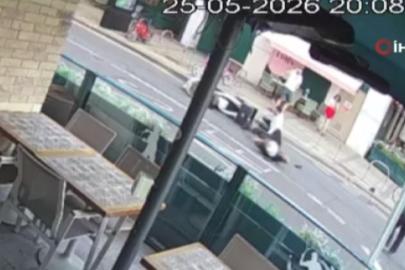 Londra Türk restoran müdürü motosikletin önüne atlayarak kız çocuğunu kurtardı