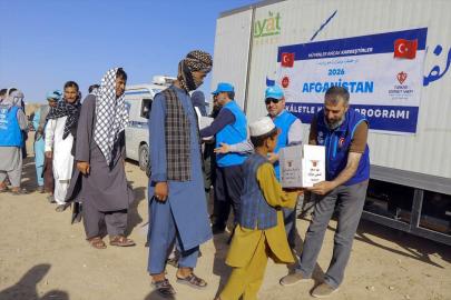 TDV, Afganistan'ın kuzeyinde 160 bin 200 kişiye et dağıttı