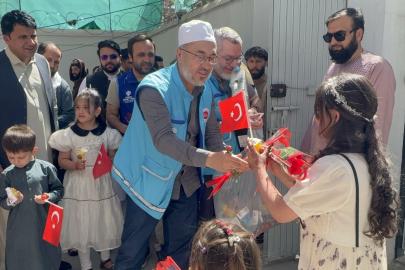 Türkiye Diyanet Vakfı, Afganistan'ın Logar vilayetinde 6 bin kişiye kurban eti dağıttı