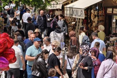 UNESCO kenti Safranbolu'da bayram yoğunluğu