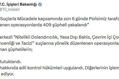 29 ilde siber suçlara yönelik operasyon; 213 tutuklama