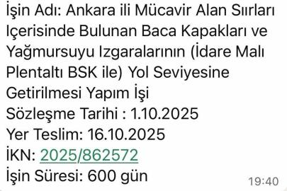 ABB'den yağmur suyu mazgalları açıklaması