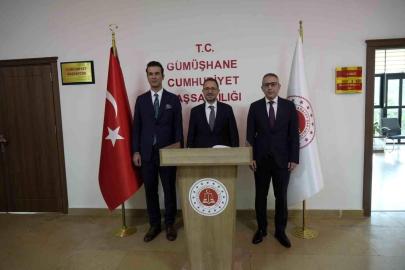 Adalet Bakan Yardımcısı Ayyıldız, Gümüşhane'de