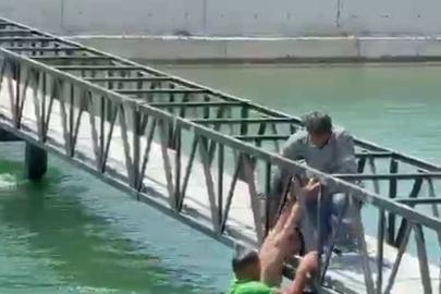 Adana'da sulama kanalında boğulma tehlikesi geçiren 2 kişi kurtarıldı