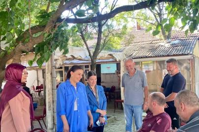 AK Parti Tekirdağ İl Kadın Kolları Başkanı Ergin ziyaretlerde bulundu