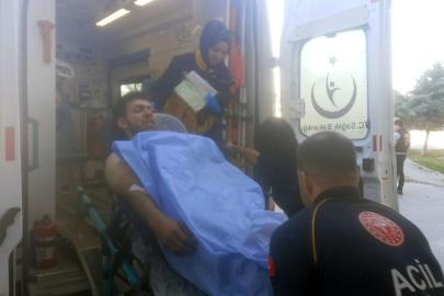 Aksaray'da TIR'ın yakıt deposu tamir edilirken patlama: 1 yaralı