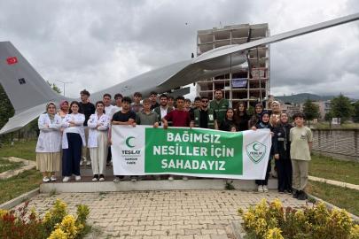 Alaçamlı öğrenciler Samsun'daki tarihi ve turistik yerleri gezdi