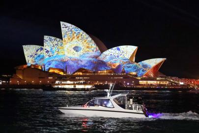 Albüm: Avustralya'da Düzenlenen Vivid Sidney Işık Festivali Renkli Görüntüler Oluşturdu