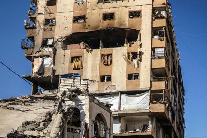 Albüm: Filistin Ulusal Konseyi Başkanı: İsrail'in Gazze'ye Yönelik Bombardımanları Savaş Suçu