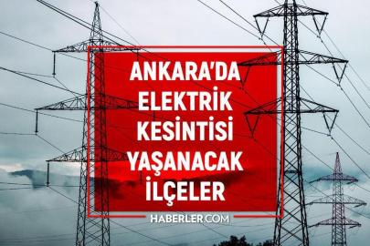 Ankara elektrik kesintisi! 5-6 Haziran Ankara'da elektrik kesintisi ne zaman bitecek, elektrikler ne zaman gelecek?