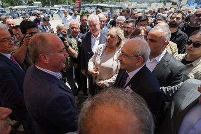 Ankara'da olaylı cenaze! İnce ve Kılıçdaroğlu yıllar sonra aynı karede