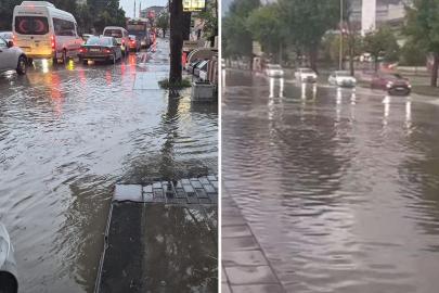 Ankara'da sağanak yağış hayatı olumsuz etkiledi