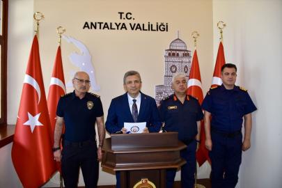 Antalya’da Mayıs Ayı Asayiş Verileri Açıklandı