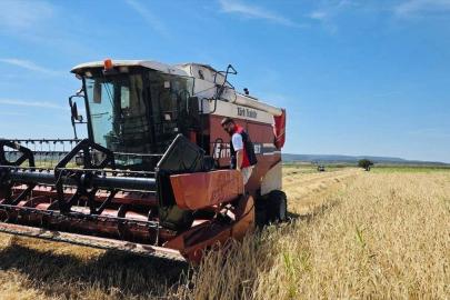 Ayvacık'ta biçerdöver denetimi yapıldı