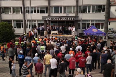 Bafra Belediyesi ile Belediye-İş Sendikası arasında toplu iş sözleşmesi imzalandı