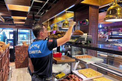 Bafra'da zabıta ekipleri fırınları denetledi
