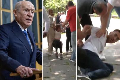 Bahçeli'nin "Yanındayız" dediği öğretmenlere ekiplerden sert müdahale