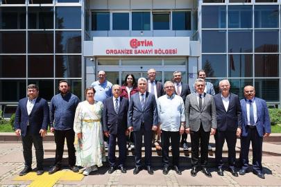 Bakan Bolat, OSTİM'i ziyaret etti