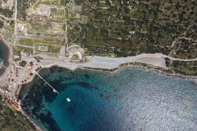 Bakan Ersoy'dan Knidos Ören Yeri'nde yürütülen çalışmalara ilişkin paylaşım Açıklaması