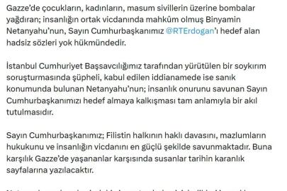 Bakan Gürlek'ten Netanyahu'ya sert tepki: Akıl tutulması