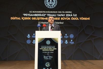 Bakan Tekin: Eğitim sistemlerinin odağına iyi insan yetiştirmeyi koyduk