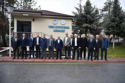 Başkan Büyükkılıç, Huawei Türkiye Kamu Çözümleri Direktörü Martin Zhong ve beraberindeki heyeti ağırladı