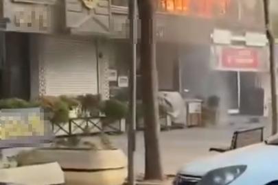 Batman'da pastanede yangın