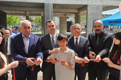 Bayat Halk Eğitimi Merkezi yıl sonu sergisi açıldı