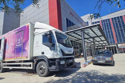 Bayat'ta mobil kanser aracı ile kanser taraması yapıldı