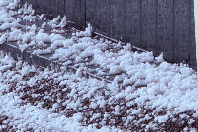 Bayburt'ta dolu yaşamı olumsuz etkiledi