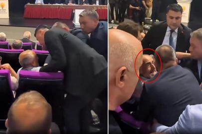 Belediye başkanına tepki gösterince yaka paça salondan atıldı: Yalan konuşuyorsun