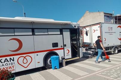 Bilecik'in Pazaryeri ilçesinde kan bağışı kampanyası düzenlendi
