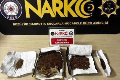 Bilecik'te uyuşturucu operasyonunda 2 zanlı yakalandı