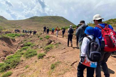 Bitlis'te Van Gölü için farkındalık yürüyüşü