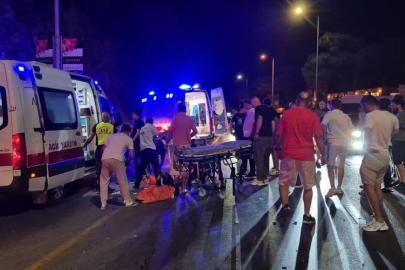 Bodrum'da taksi ile motosikletin çarpışması sonucu 2 kişi öldü