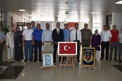 Boyabat'ta denetimli serbestlik el sanatları sergisi
