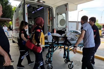 Bungalov havuzunda boğulma tehlikesi geçiren çocuk tedaviye alındı