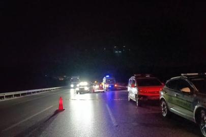 Bursa Çevre Yolunda önce TIR, ardından otomobilin çarptığı yaya öldü