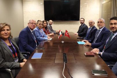 Çalışma ve Sosyal Güvenlik Bakanı Işıkhan, Lübnan Çalışma Bakanı Haidar ile görüştü