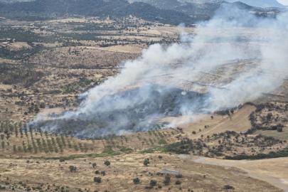 Çanakkale'de orman yangını kontrol altında