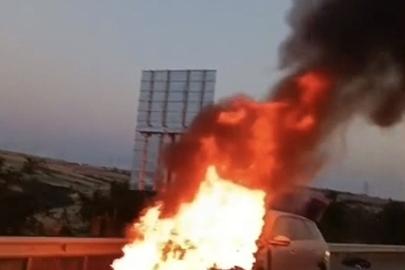 Çatalca'da yanan elektrikli otomobilin sürücüsü: Ailemi bir buçuk dakika arayla kurtardım