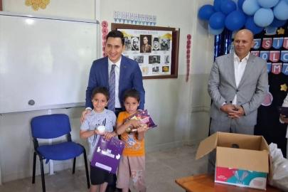 Çermik'te öğrencilere karneleri dağıtıldı