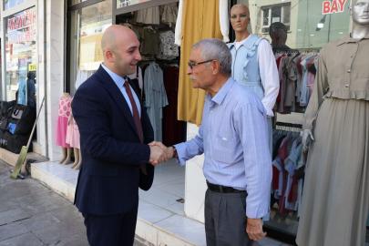 Ceylanpınar kaymakamı esnafı ziyaret etti