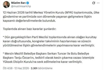 CHP'de Tanju Özcan ve Serkan Tuncer'e ihraç talebi