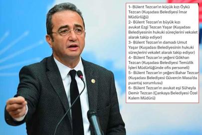 CHP'li Bülent Tezcan hakkında "aile boyu kıyak" iddiası