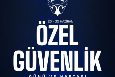 Cumhurbaşkanı Erdoğan, Özel Güvenlik Günü ve Haftası'nı Kutladı
