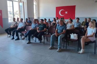 Datça'da veli ve öğretmenlere "uyuşturucuyla mücadele" semineri verildi