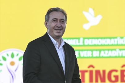 DEM Parti Eş Genel Başkanı Bakırhan, Bağcılar'da "Özgürlük Mitingi"ne katıldı